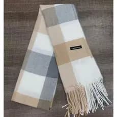 Cachecol Xadrez Feminino Lenço Pashimina Echarpe Masculino Unissex Para Frio Inverno 90I