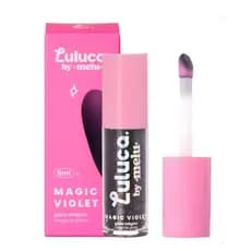 Gloss Mágico Labial Luluca By Melu Magic Violet Rr-l6410 6ml
