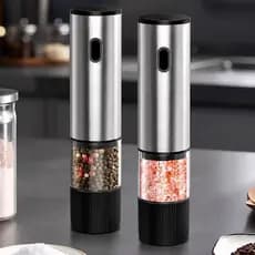 Tyge * Moedor Pimenta Automático Recarregável Aspereza Ajustável Para Cozinhar E Churrasco