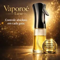 Borrifador de Azeite Spray 180ml Premium Vaporoé Luxe | Pulverizador Óleo e Vinagre para Cozinha e Airfryer