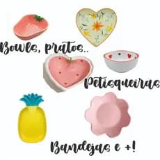 Mesa Posta Em Cerâmica: prato, bowl, bandeja e mais!