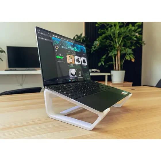 Suporte Elevado para Notebook Ergonomia e Organização para sua Mesa