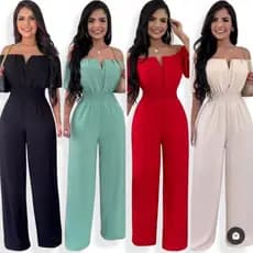 Macacão Pantalona Virginia: Conforto e Sofisticação com um Brinde Charmoso