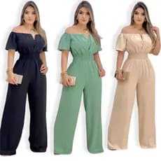Macacão Virginia Longo: Elegância Acinturada e Brinde Encantador