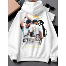 Moletom Ganguru Unissex Graphic Neymar no Santos Blusa Frio Com Bolso Capuz Casaco Algodão BTL 311
