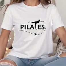 Camiseta Camisa Pilates Blusa Feminina Fisioterapia Algodão