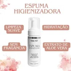 Espuma Higienizadora Limpeza Labial Boca Toda Top - Henna Lips