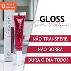 Gloss que Não Sai–Sorriso Impecável, Zero Marcas, Hidrata com Vitamina E e Ácid Hialurônico