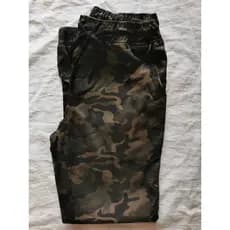 Calça  Jogger Masculina camuflada sarja