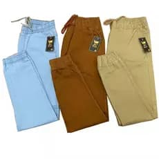 Kit 3 Calças Jeans Camuflada Masculina Jogger Com Punho Lycra Promoção
