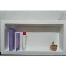Nicho de Parede Para Embutir Shampoo/Banheiro/Cozinha 62x35,5cm Multiuso