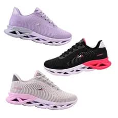 Kit 3 Tênis Feminino Esportivo Bella Estiloso Moderno Treino Academia Corrida Caminhada