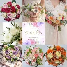 Buquê de Noiva feito de Flores artificiais com cores variadas para Casamentos Civil ou Religioso