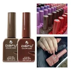 Esmalte em Gel 10ml - Dafu - Secagem UV LED Alta Cobertura Longa Duração Unhas Profissional ANVISA