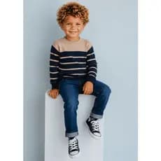 Suéter Infantil Menino Tricot Casaco Infantil Inverno 2026