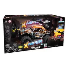 Carrinho Controle Remoto Polibrinq X-niper Laranja 1:16