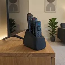 Porta Controle Remoto Duplo/Triplo Moderno – TV Ar Condicionado Organizado