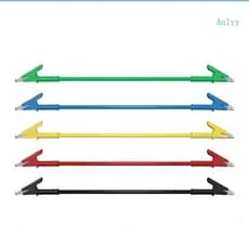 Anlyy 5 Pcs Multicolor Jacarés Clipe Cabos Fio Flexível Para Automotivos