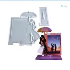 Molde Prático Silicone Anlyy Para Molduras E Lembranças Casal Distintas