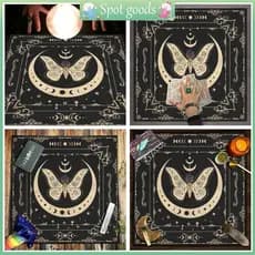 vivi Lua Borboleta Altares Cartas Tarô Toalha Mesa Tapeçaria Bruxarias