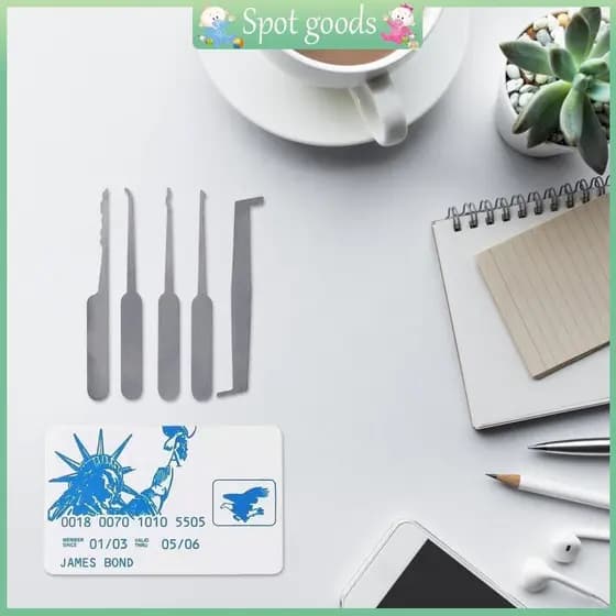 vivi 5 1 Ferramenta Manual Bloqueio Para Kits Ferramentas Reparo Kit Seleção Manuais Serralheiro