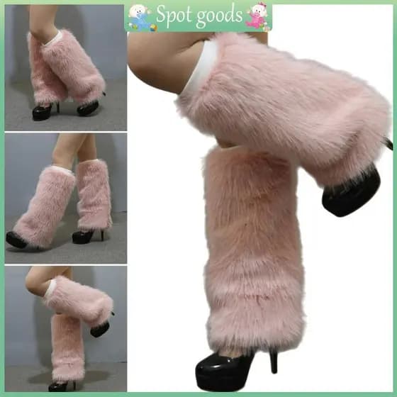 vivi Polainas Inverno Para, Macias E Peludas Pelúcia Botas