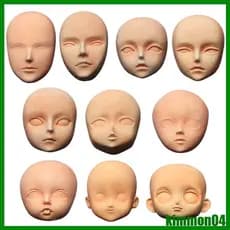 kim Baby Molde Argila Facial Para Bonecas Humanas Silicone Rosto Chocolate Doces