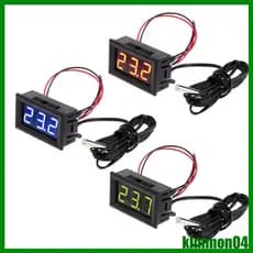 -50 ~ 110 °c for 12v Digital LED Car Temperature Monitor Panel Me