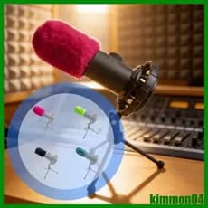 Capa Microfones Multiuso kim Para 658 Ambientes Cancelamento Ruído Studio Singing Streaming