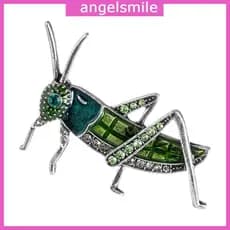 ANG Delicado Retro Forma Broche Distintivo Pin Adorado Strass Para Elegante Declaração