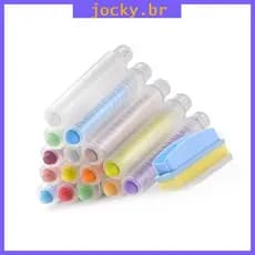 Giz Calçada Colorido JOY Suporte, Borracha Branco Para Quadros-Negros