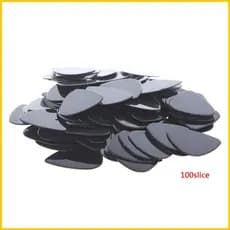 SUN Lote 100pcs Palhetas Acústicas Guitarra Elétrica 0 71mm Instrumento Musical