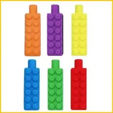 SUN 3x Lápis Toppers Toy Popper Lado Para Adultas Pressão