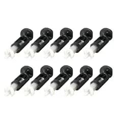 10 Par Para Cpu Dissipador Calor Montagem Pin Push Screw Fan Fastener Clipe Montagem Para Tomada Acessórios