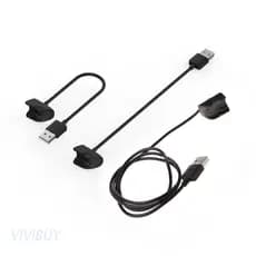 Vivi Carregador Usb 15cm 100cm Para Samsung-Galaxy Fit 2 Fitness Rastreamento Smart Band