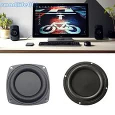 * Woofer Radiator Bass Passive 2 Alto-Falante Baixa Freqüência 3 4 Polegadas