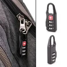 Huwai Cadeado Combinação Símbolo Suíça / Código Seguro / Cadeado / Bagagem / Viagem