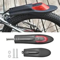 Ace Ajustável Mountain Bike Casca Dura Paralama Bicicletas Ciclismo Guardas De Lama Leve Com Luz Traseira