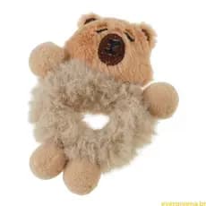 Eve Capivara Suporte Para Adereços Cabine Fotográfica Laço Cabelo Peludo