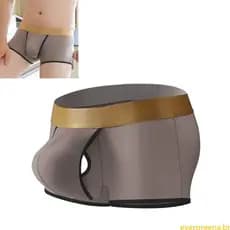 Shorts Masculinos Eve Gentle Feel Suporte Moldado,, Verão, Seda Gelada, Boxer, Para Uso Diário