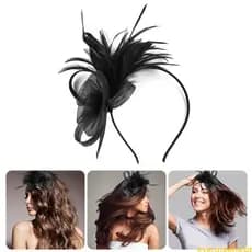 Argola Cabelo Tule Eve Para Faixa Flores Festas Cosplay