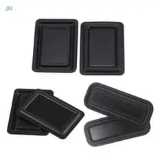 Jiajufuz 2 Peças Placa Radiador Passiva Membrana Borracha 3686 / 6085 / 5065
