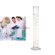 Econômico 100ml Profissão Graduado Cilindro Medição Vidro Química Laboratório Medida