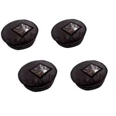 Kit 4 Bolsa Térmica Redonda 50cm Para Entrega De Pizza Preto Coringa Multishop