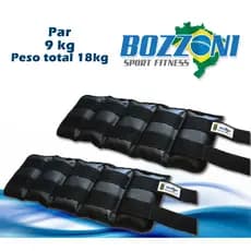 Par Caneleira de peso 9kg Profissional
