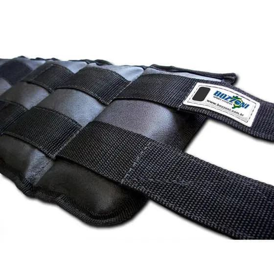 Kit Caneleira Tornozeleira Profissional 1kg a 4kg Academia Exercício Fisioterapia Musculação Bozzoni