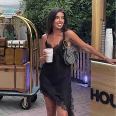 vestido mídi cetim com redan modelo zar2985