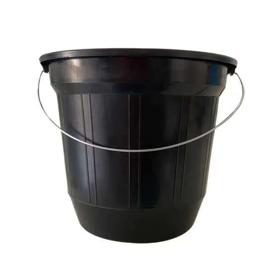 Balde 7,5 litros - Preto Reciclado Reforçado Novidade