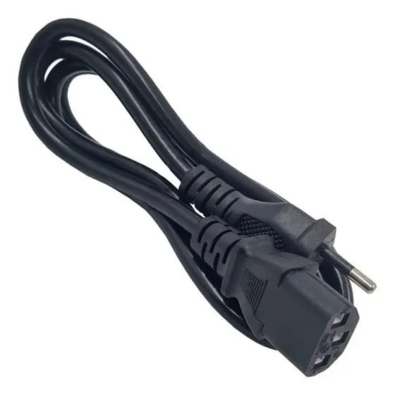 Kit Cabo de Energia PC 3 Pinos Universal Atacado (1 a 6 Unidades)