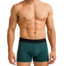 Kit 10 Cuecas Boxer Masculina Adulto Lisa Microfibra Premium